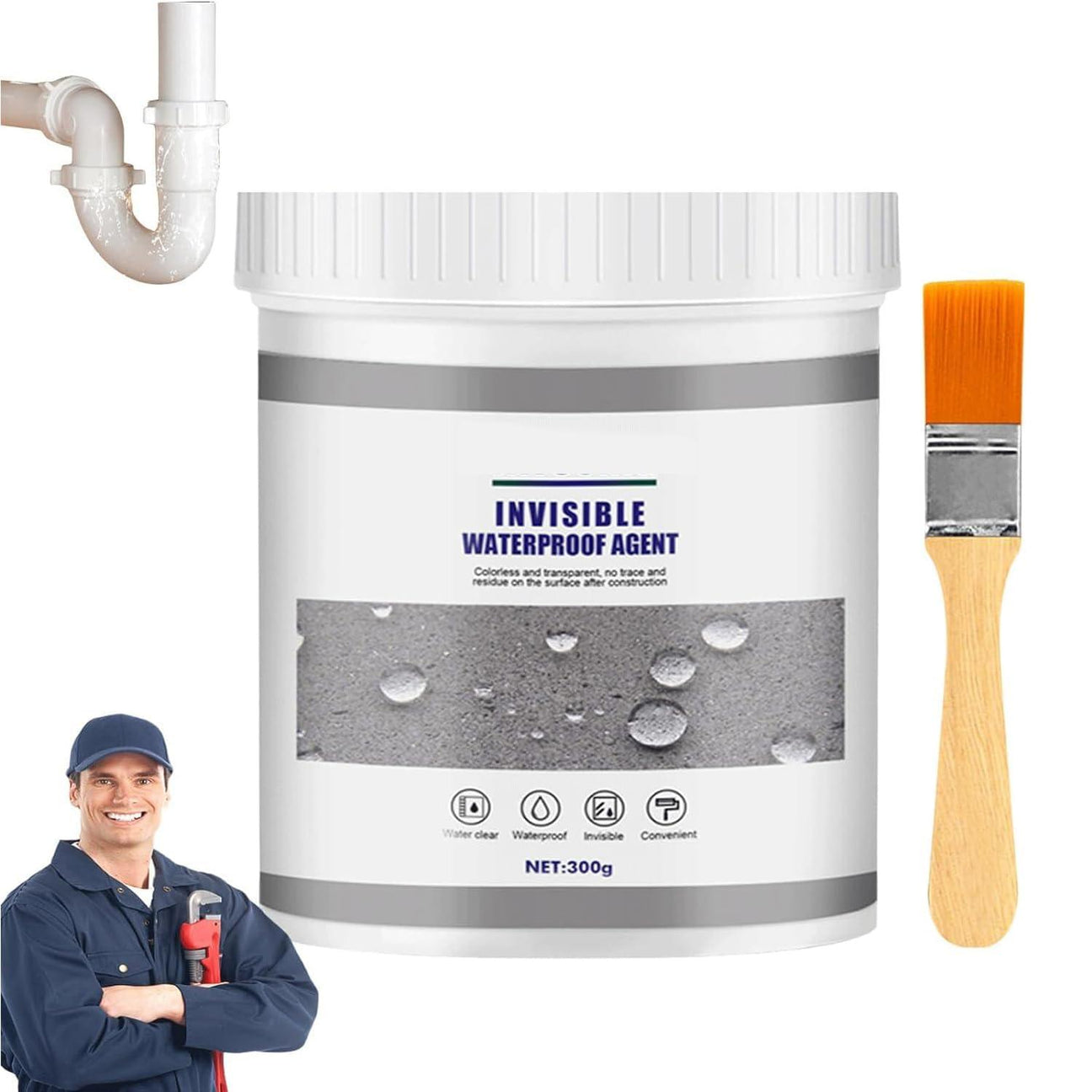 HydroFix™ - Stop aux infiltrations en 5 minutes